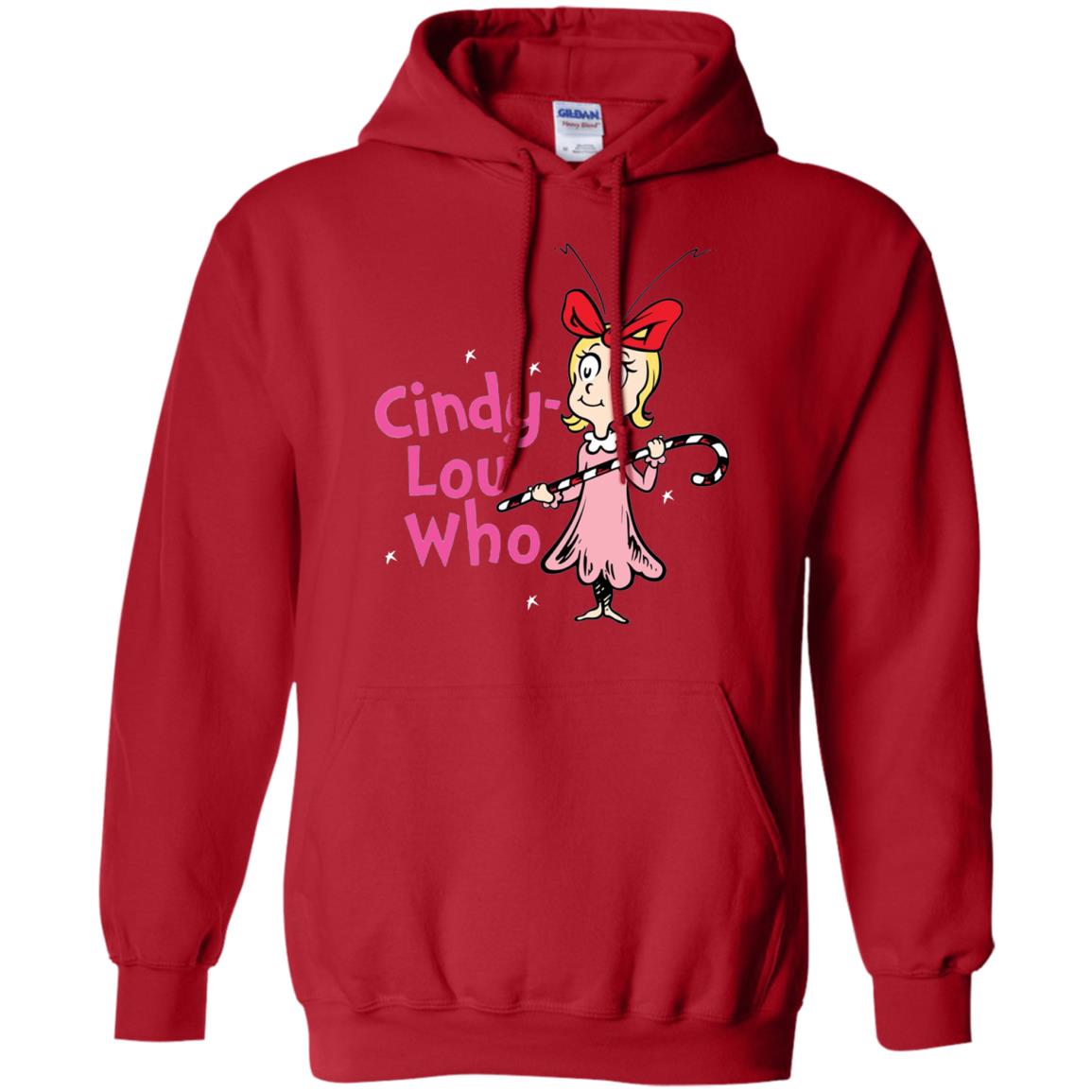Dr. Seuss Cindy-lou Who T-shirt Red