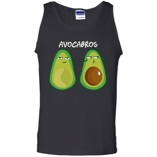 Funny Avocado T-shirt For Bros And Vegans Black