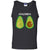 Funny Avocado T-shirt For Bros And VegansG220 Gildan 100% Cotton Tank Top