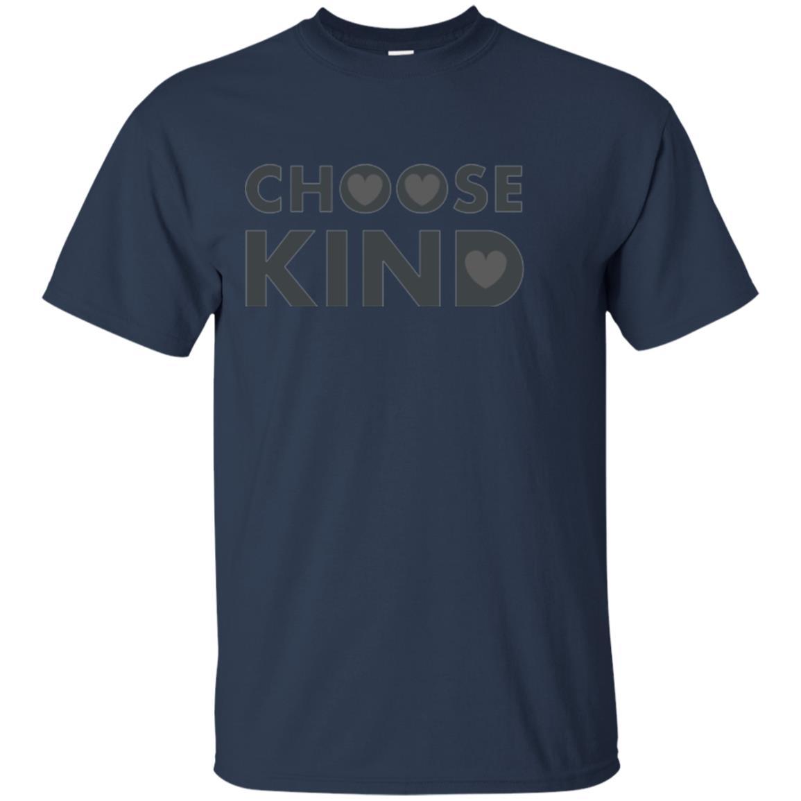 Anti Bullying T-shirt Choose Kind Navy