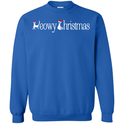 Christmas T-shirt Meowy Christmas Royal