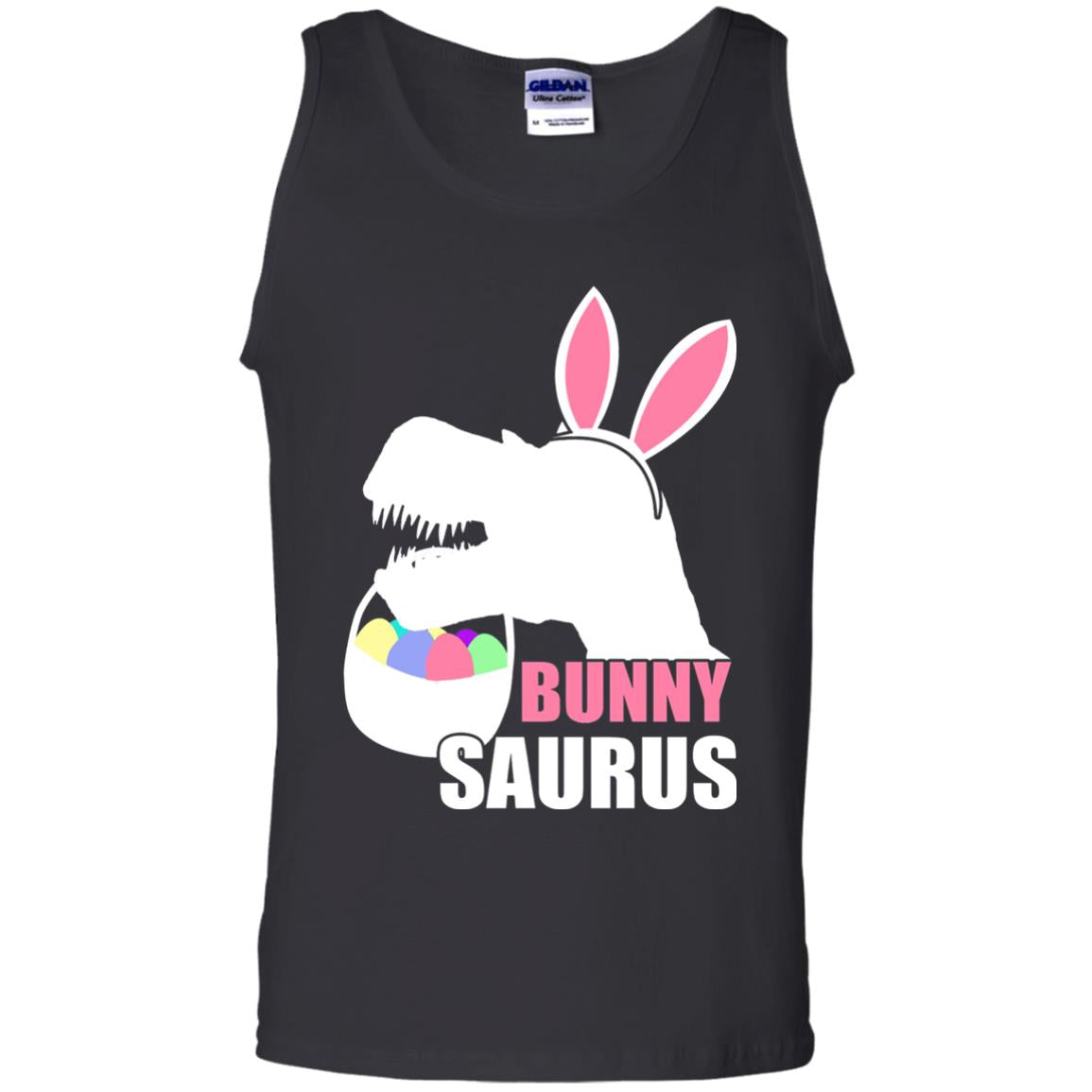 Bunnysaurus Easter Dinosaur Lover Shirt Black