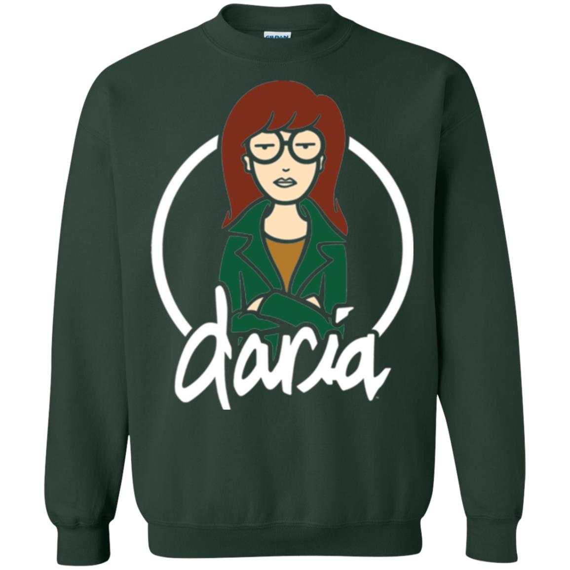 Mtv Daria T-shirt Mad At The World Forest Green