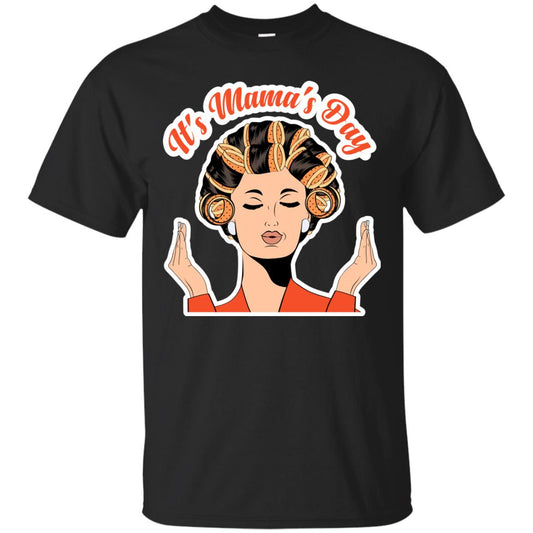 Its Mamas Day Mom Shirt Black