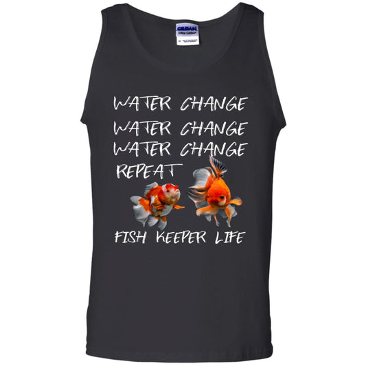 Water Change Water Change Fish Keeper Life Shirt Black