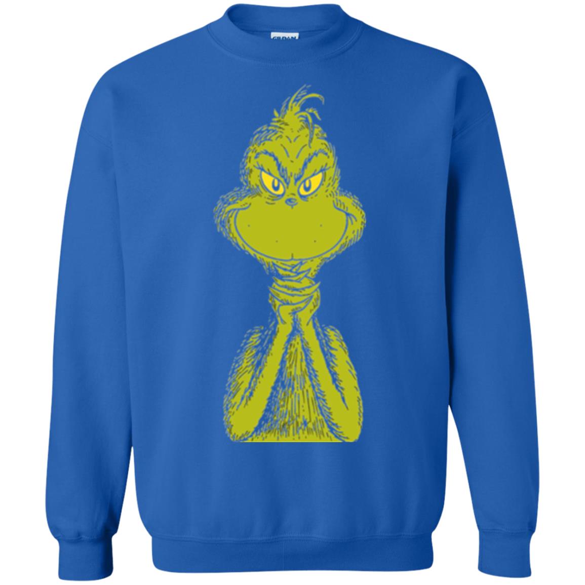 Dr. Seuss Classic Sly Grinch T-shirt Royal