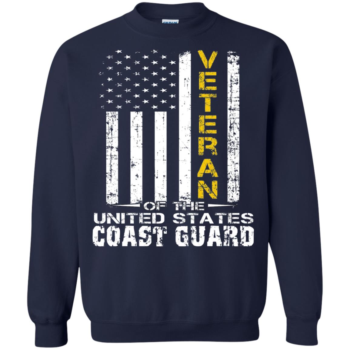 Veteran Of The United States Us Coast Guard Shirt Navy