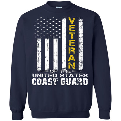 Veteran Of The United States Us Coast Guard Shirt Navy