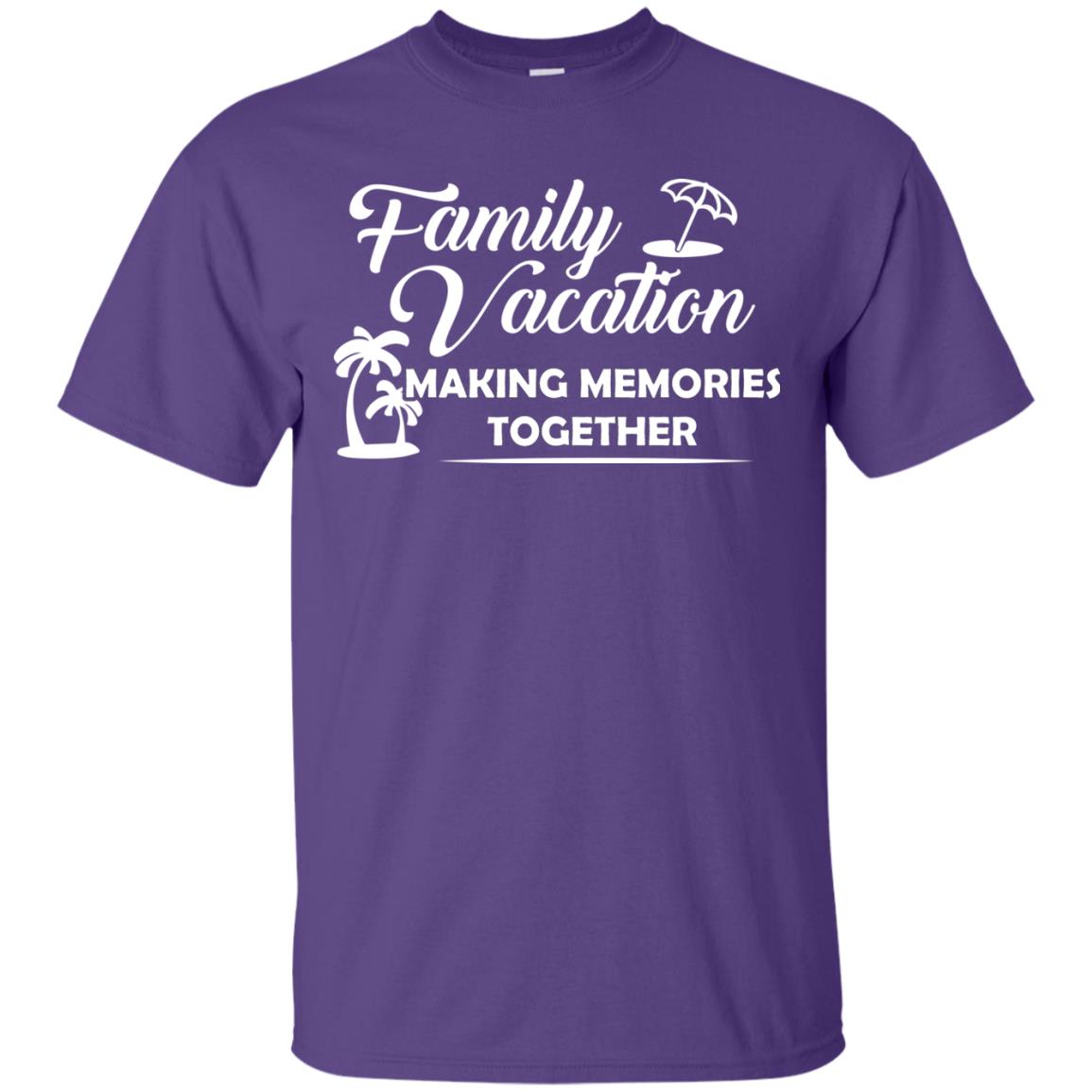 Family Vacation Making Memories Together Purple