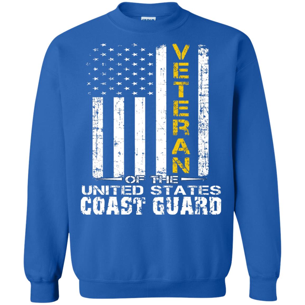 Veteran Of The United States Us Coast Guard Shirt Royal