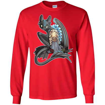 Dragon Night Fury Cartoon Shirt Red