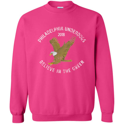 Eagle Lover T-shirt 2018 Philadelphia Underdogs Believe In The Green Heliconia