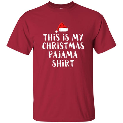 Christmas T-shirt This Is My Christmas Pajama Cardinal