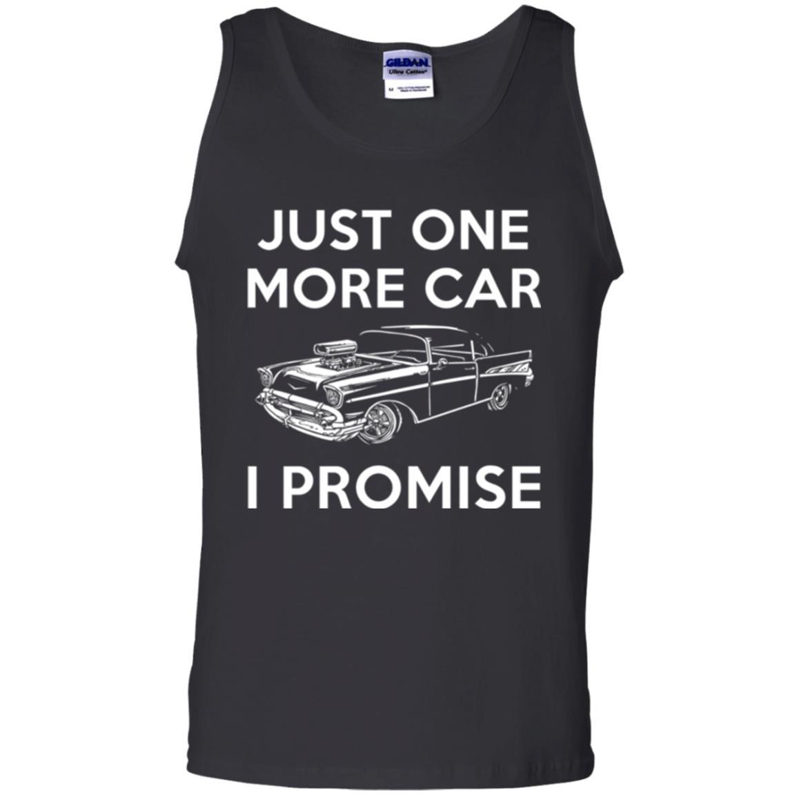 Car Lover T-shirt Just One More Car Black