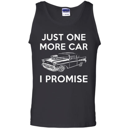 Car Lover T-shirt Just One More Car Black