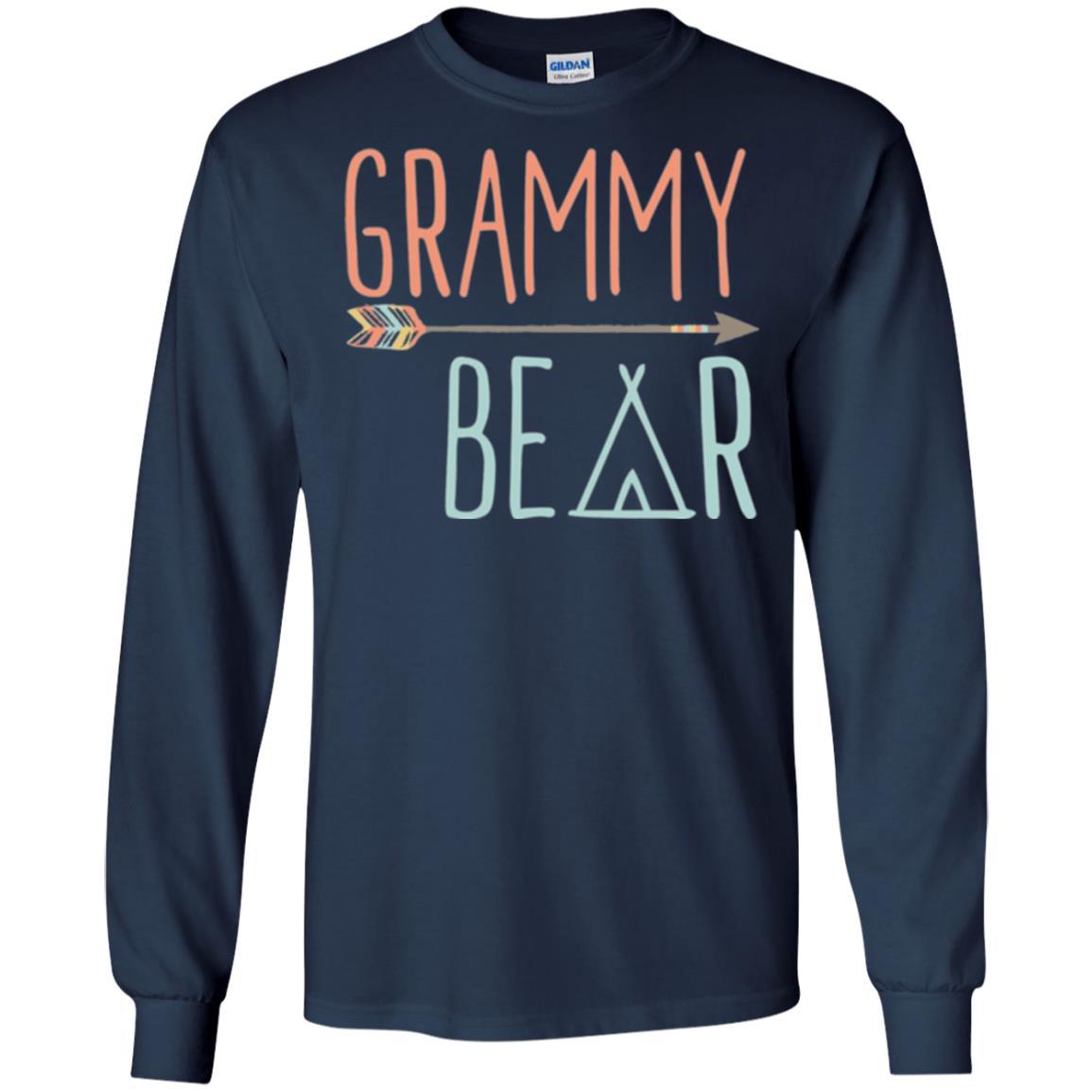 Bear Lover T-shirt Grammy Bear T-shirt Navy
