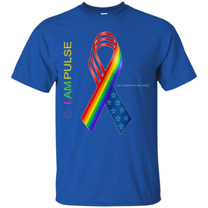 We Stand With Orlando Remembrance Lgbt Shirt Royal