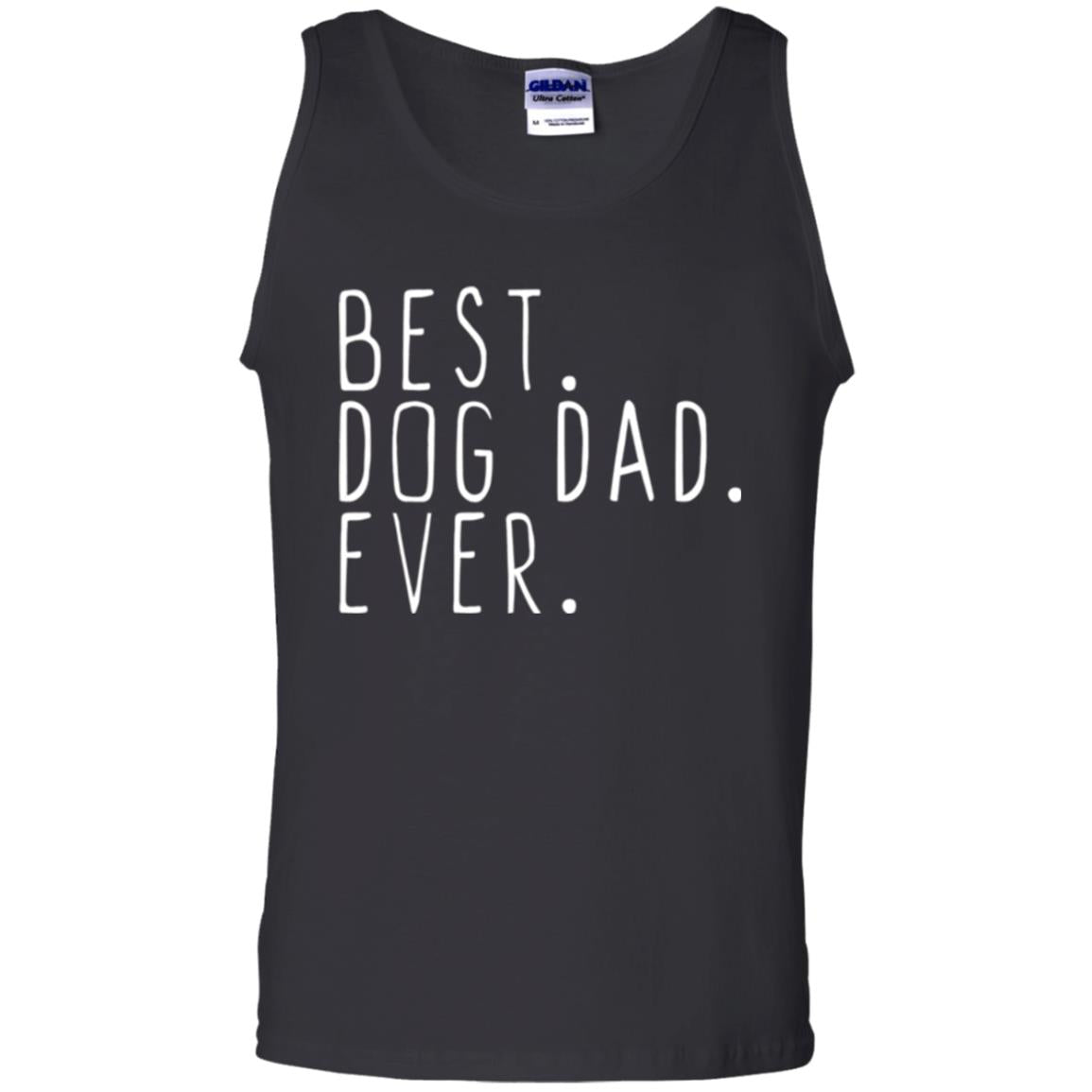 Best Dog Dad Ever T-shirt Black