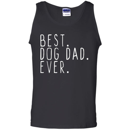 Best Dog Dad Ever T-shirt Black