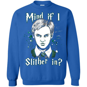 Mind If I Slither In Slytherin House Harry Potter ShirtG180 Gildan Crewneck Pullover Sweatshirt 8 oz.