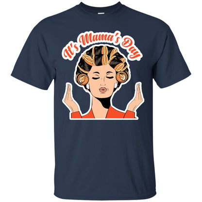 Its Mamas Day Mom Shirt Navy