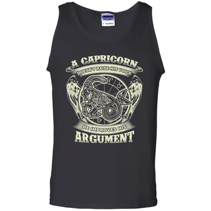 Capricorn Dosent Raise His Voice He Improve His Argument Black