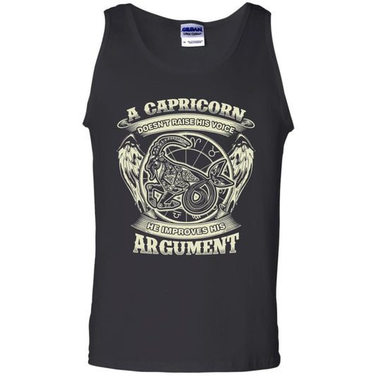 Capricorn Dosent Raise His Voice He Improve His Argument Black