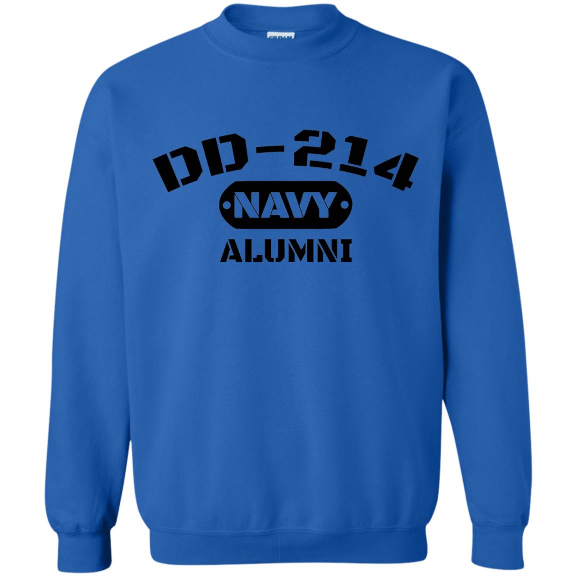 Dd-214 Us Navy Alumni T-shirt Royal