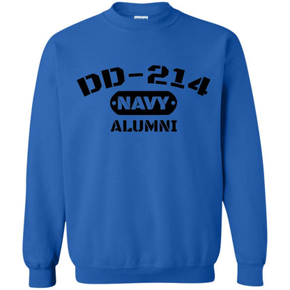 Dd-214 Us Navy Alumni T-shirt Royal