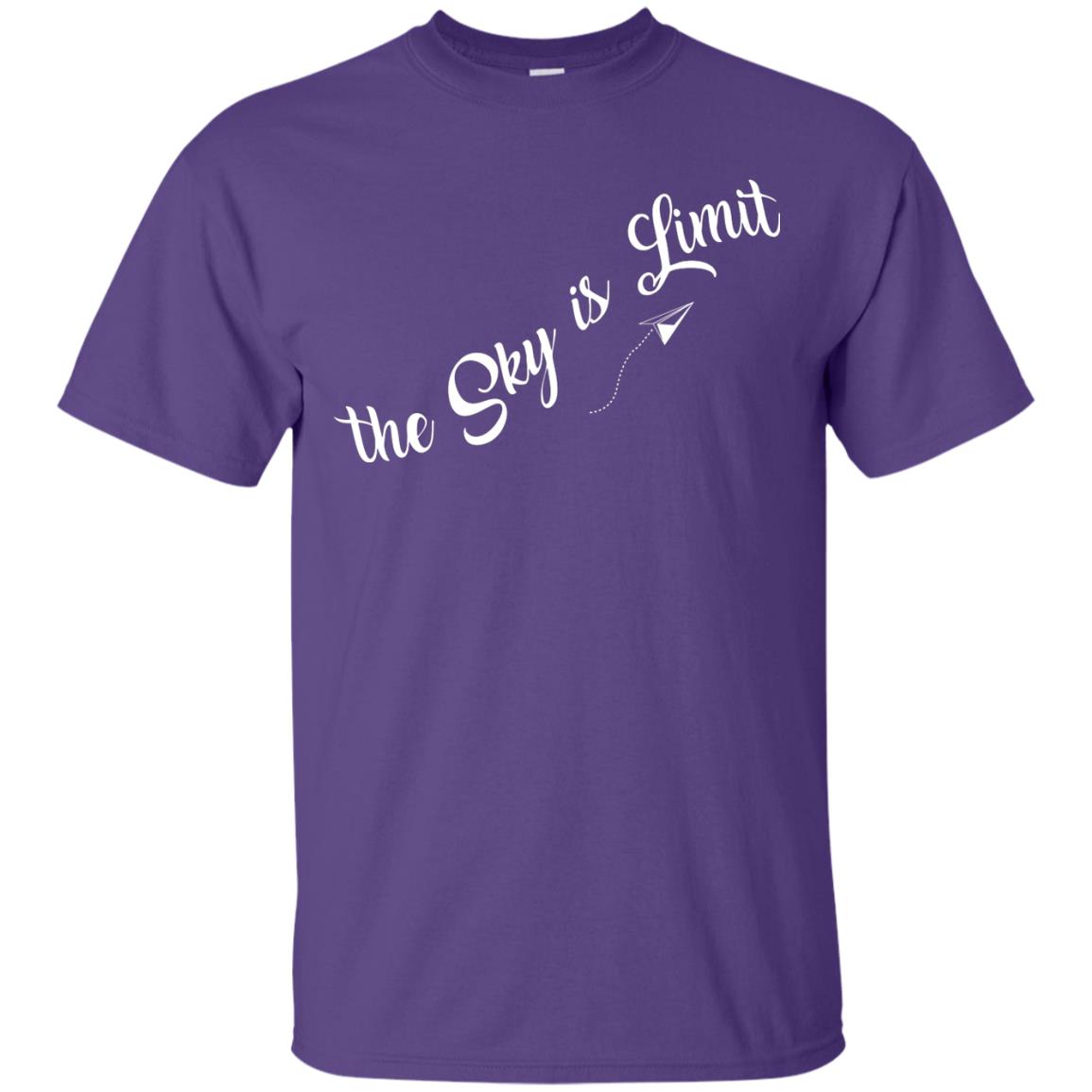 The Sky Is Limit T-shirt Purple