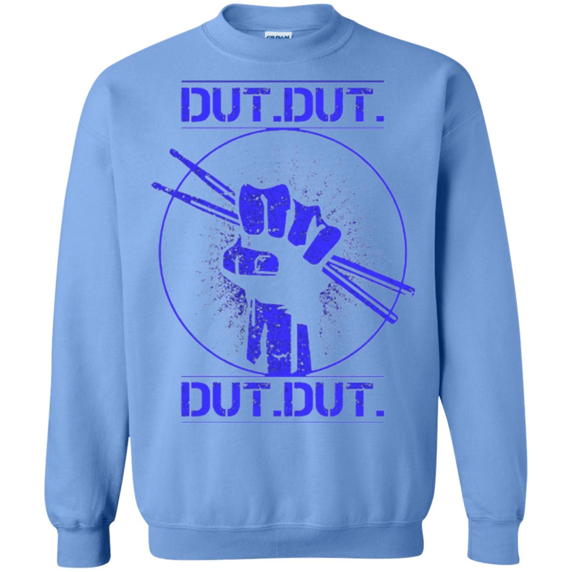 Drum Lovers T-shirt Dut Marching Band Carolina Blue