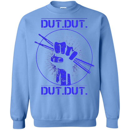 Drum Lovers T-shirt Dut Marching Band Carolina Blue