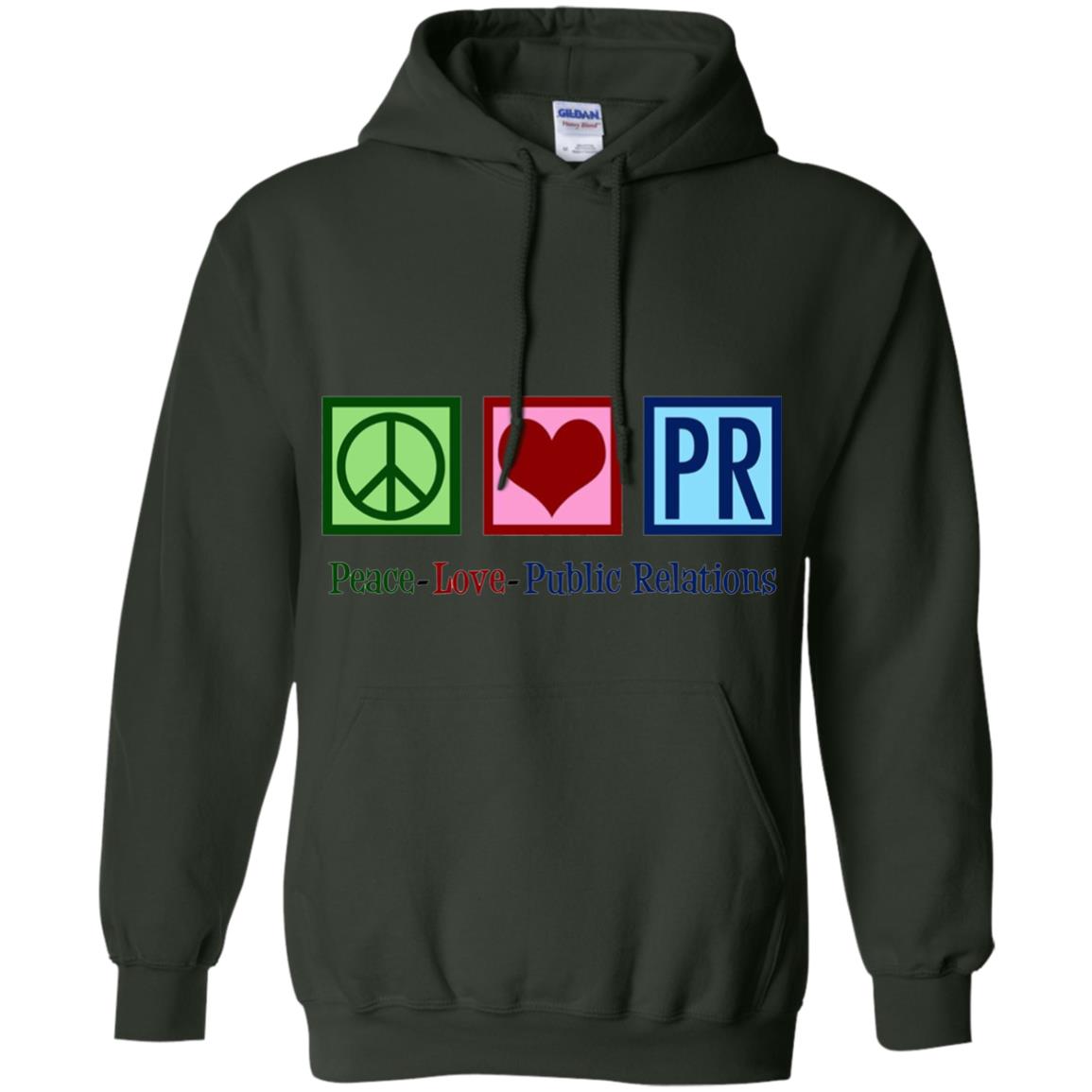 Cool Pr Public Relations T-shirt Forest Green