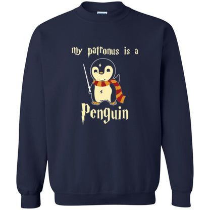 Penguin Lovers T-shirt My Patronus Is A Penguin Hot Navy