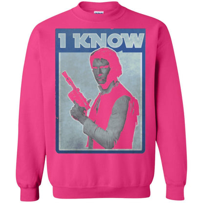 Film T-shirt Han Solo Iconic Unscripted I Know Graphic Heliconia