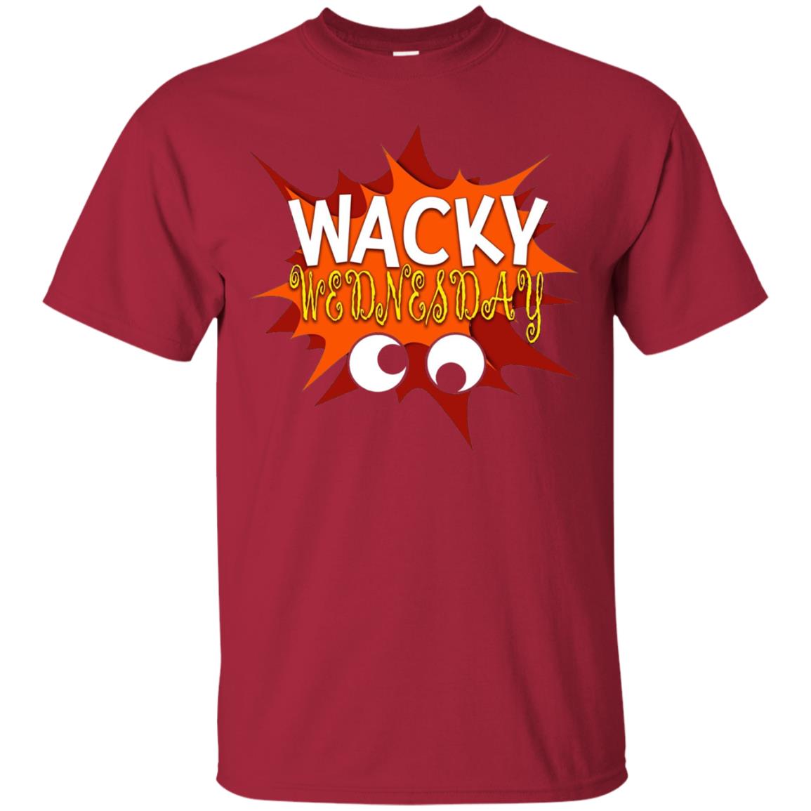 Wacky Wednesday Googly Eyes Silly T-shirt Cardinal