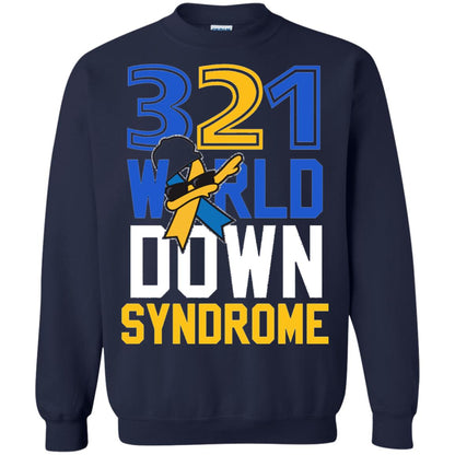 Awareness March 21 World Down Syndrome Day Shirt Navy