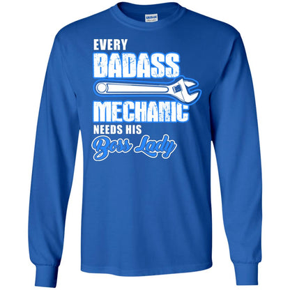 Every Badass Mechanic Needs His Boss Lady Shirt Royal