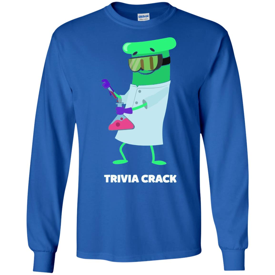 Cute Trivia Crack Scientist Al T-shirt Royal