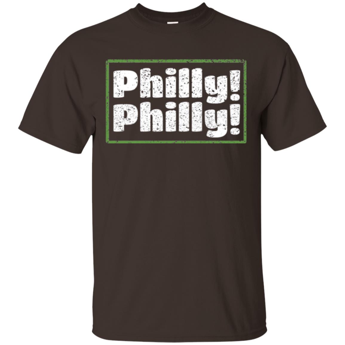 Philly! Philly! T-shirt Football Shirt Dark Chocolate