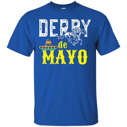 Cinco Derby De Mayo Horse Race Shirt Royal