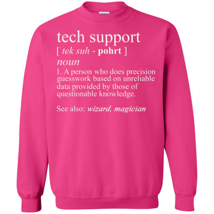 Tech Support T-shirt Heliconia