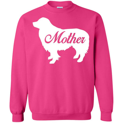 Border Collie Dog Mom T-shirt Heliconia