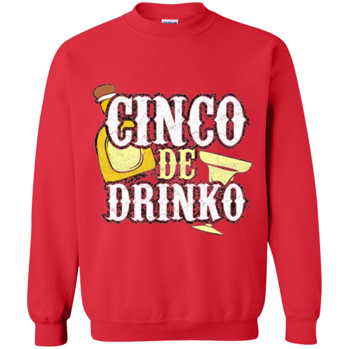 Funny Cinco De Mayo Drinko Celebration T-shirt Red