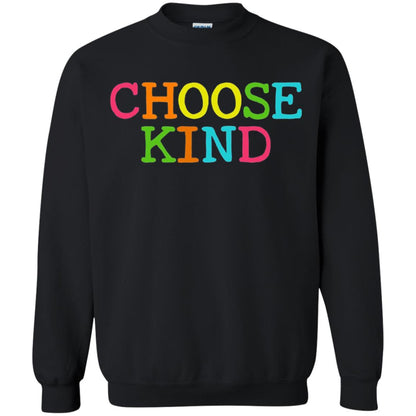 Choose Kind Be Kind Anti Bullying T-shirt Black