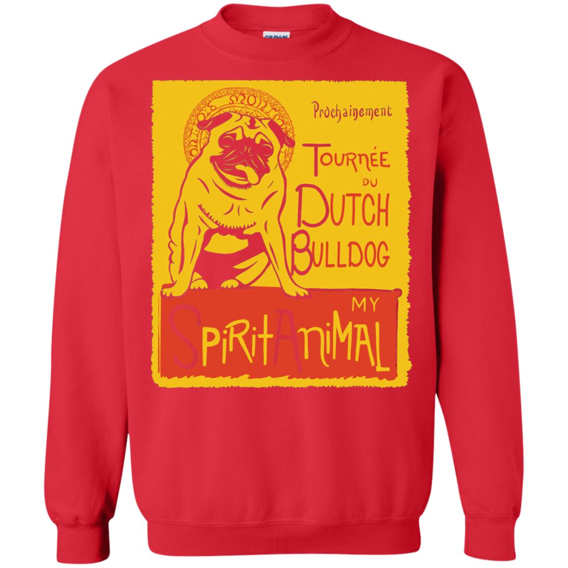 Dutch Bulldog My Spirit Animal T-shirt Red