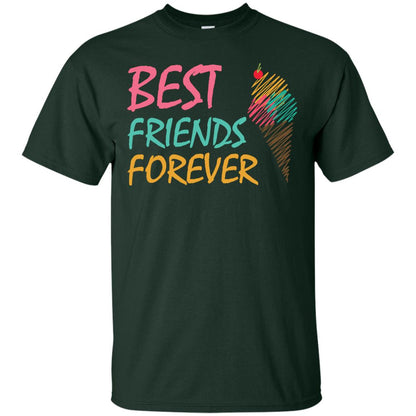 Best Friends Forever Ice Cream Lover T-shirt Forest