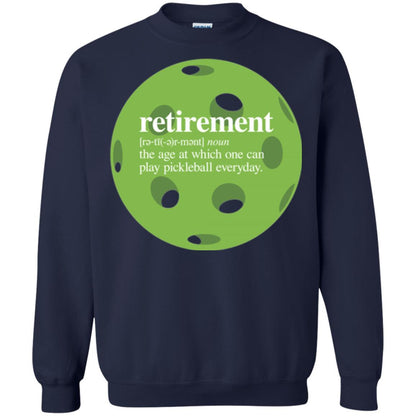 Pickleball T-shirt Retirement Definition T-shirt