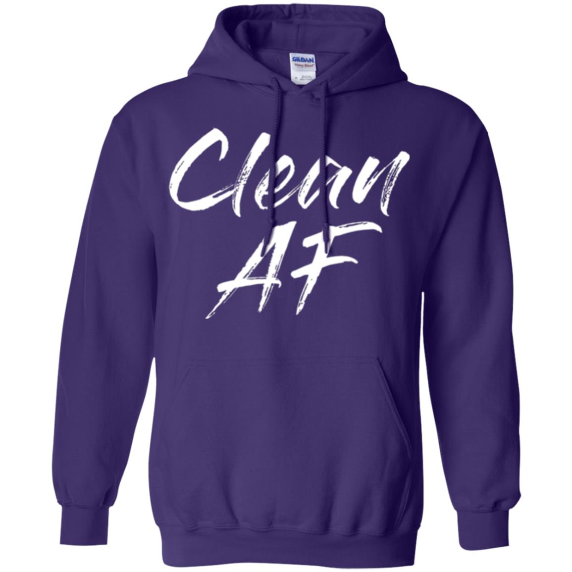 Clean Af T-shirt Purple