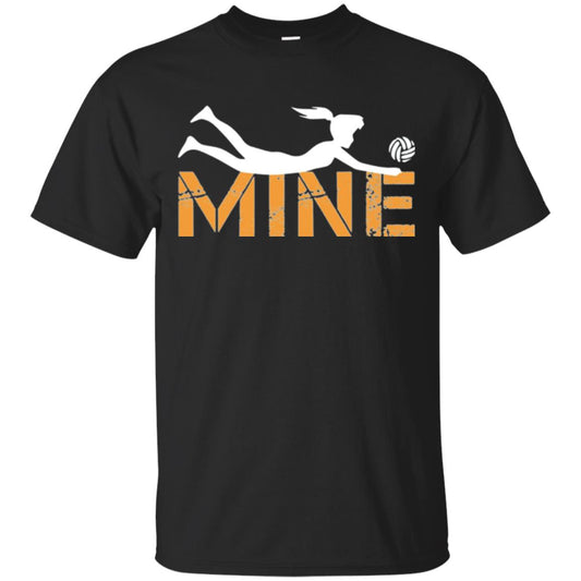 Volleybal Lovers T-shirt Mine Ball Black